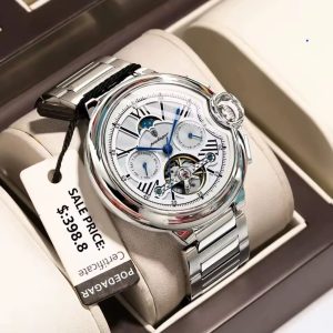 Poedagar Automatic Turbillion Watch Mechanical
