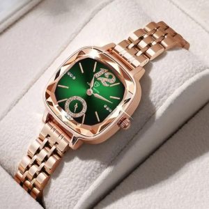 Ladies Ultra Small Square Elegant Watch
