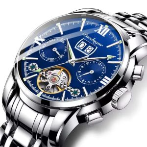 Poedagar Men Mechanical Automatic Watch