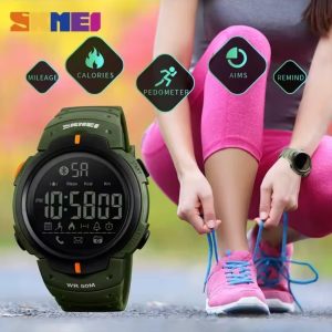 Digital Sports Watch With Step counter and Call Reminder