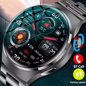 HD Display with GPS, Bluetooth Call & Health Tracking Smartwatch
