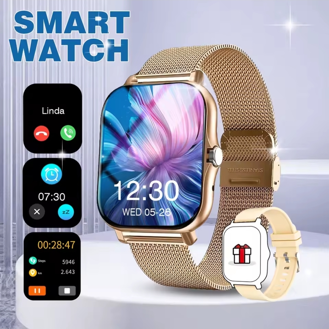 Stylish Fitness & Bluetooth Calling Smartwatch