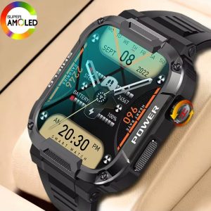 Rugged Millitsry sports smartwatch