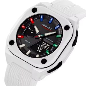 SKMEI Dual Display International Watch
