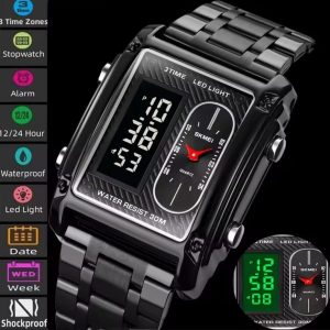 SKMEI Digital Dual Display Sports Watch With Night Vision