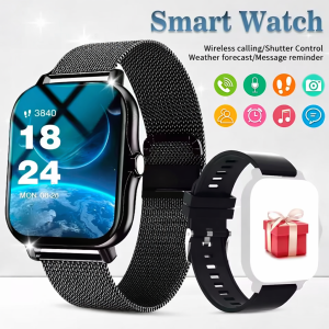 HD Square Design Bluetooth Smartwatch