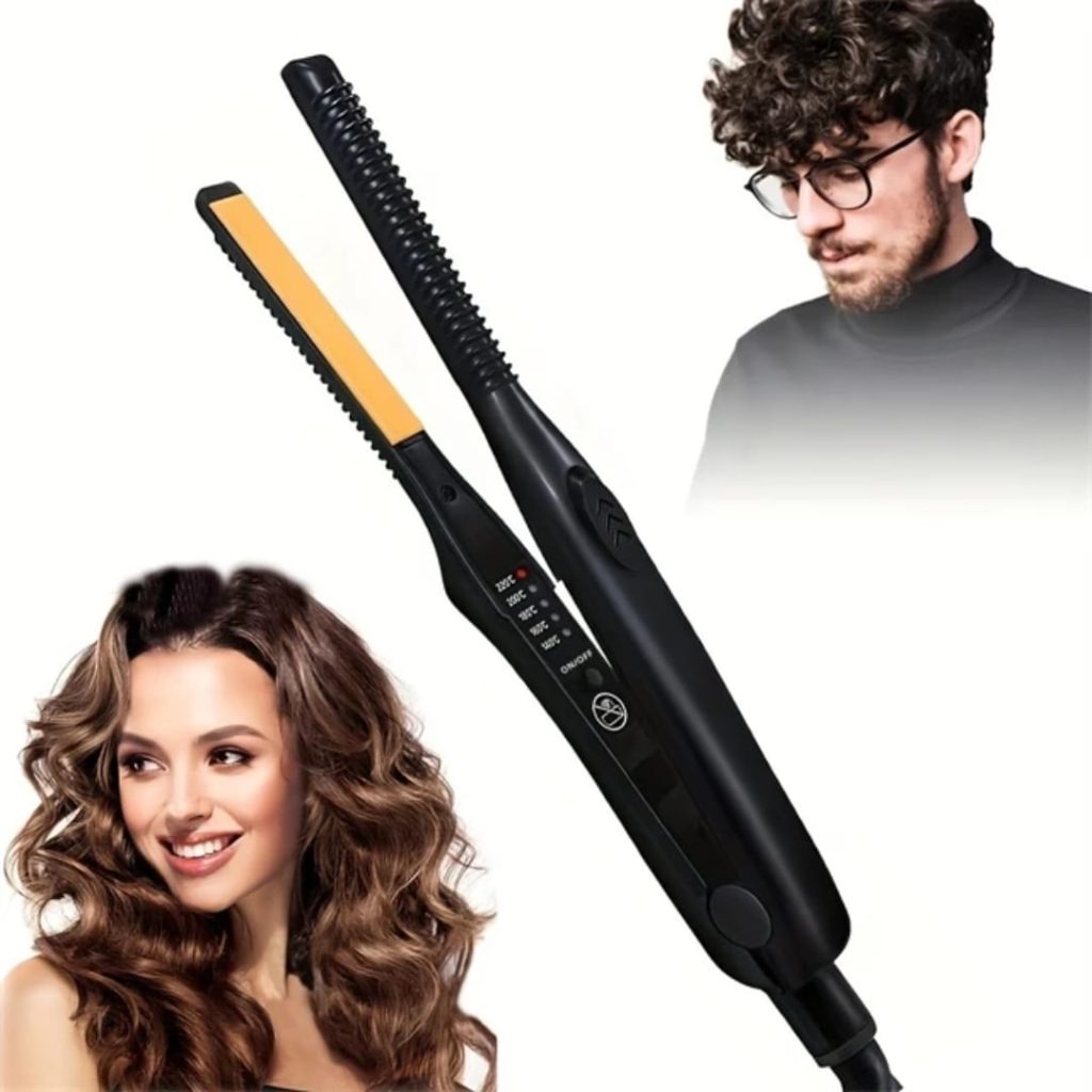 2 IN 1 Electric Hair Curler And Straightner