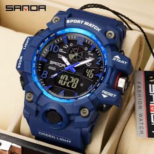 Sanda Sports G force Design With Vision Watch