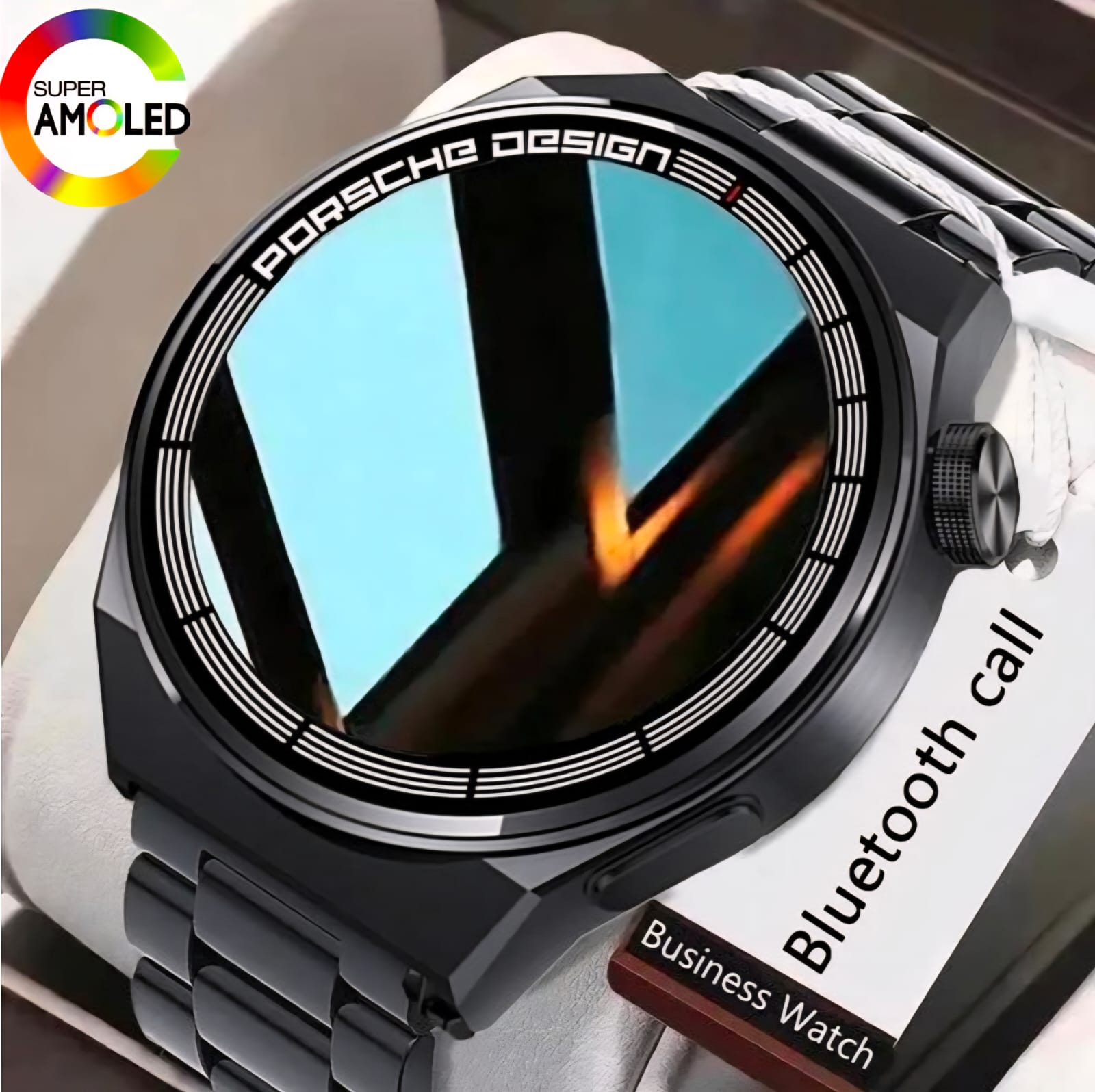 HD Amoled Screen Nfc Smartwatch